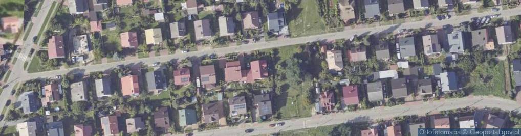 Zdjęcie satelitarne Cisowa ul.