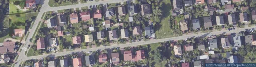 Zdjęcie satelitarne Cisowa ul.