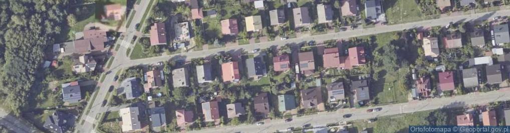 Zdjęcie satelitarne Cisowa ul.