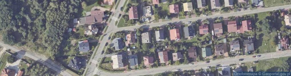 Zdjęcie satelitarne Cisowa ul.