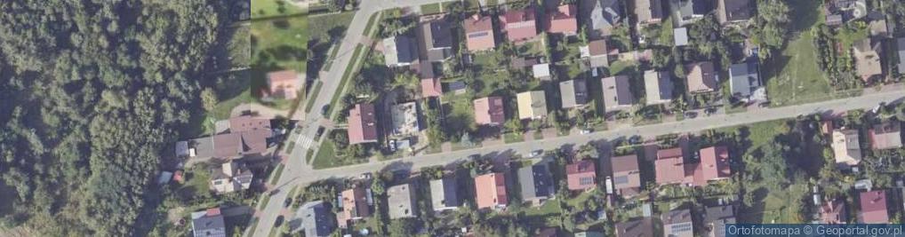 Zdjęcie satelitarne Cisowa ul.