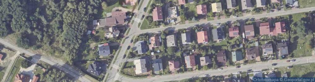 Zdjęcie satelitarne Cisowa ul.