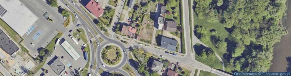 Zdjęcie satelitarne Cicha ul.