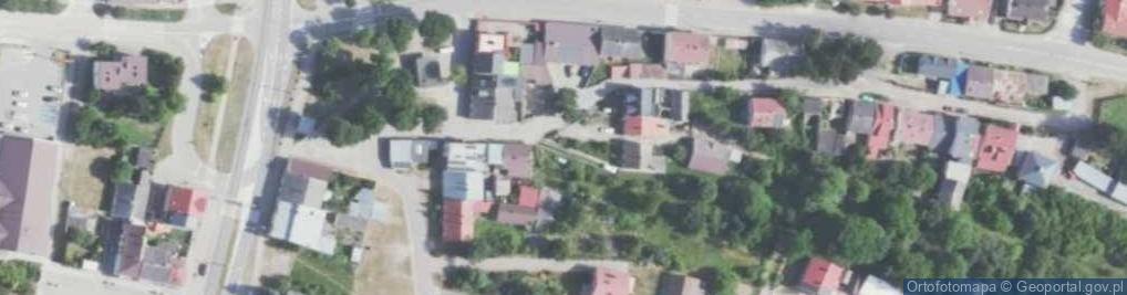 Zdjęcie satelitarne Cicha ul.