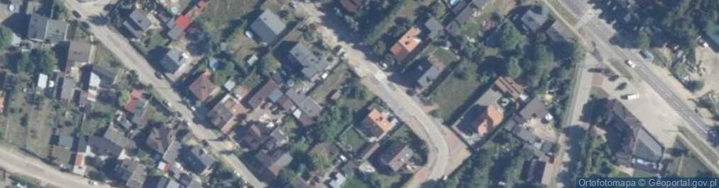 Zdjęcie satelitarne Cicha ul.