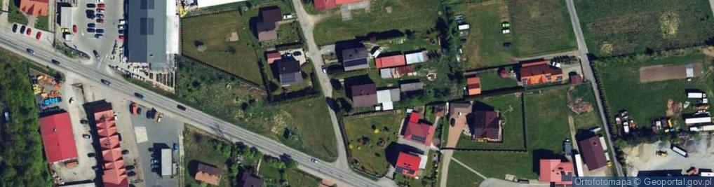 Zdjęcie satelitarne Cisowa ul.