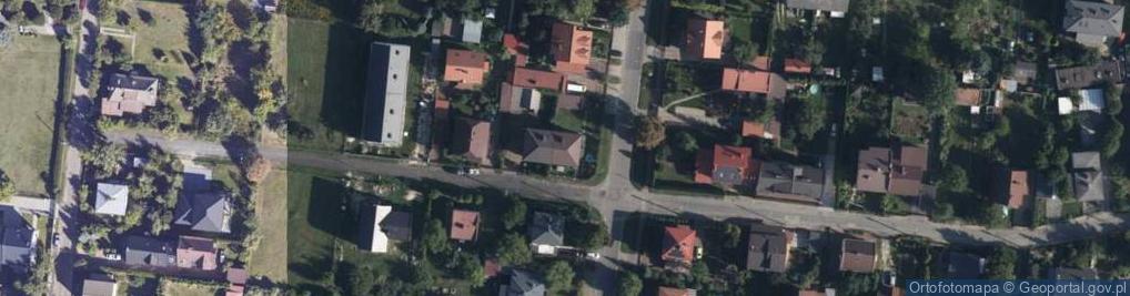 Zdjęcie satelitarne Cieszyńska ul.