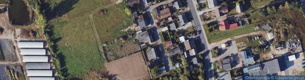 Zdjęcie satelitarne Cicha ul.