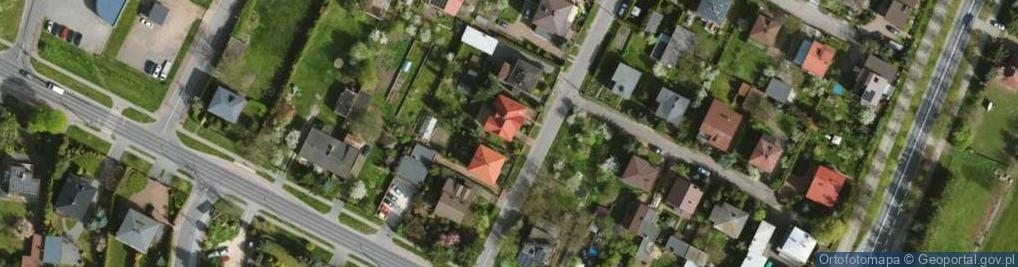 Zdjęcie satelitarne Cisowa ul.