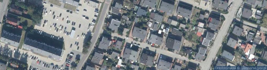 Zdjęcie satelitarne Cicha ul.