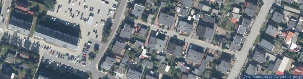 Zdjęcie satelitarne Cicha ul.