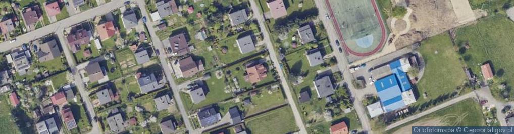 Zdjęcie satelitarne Cicha ul.