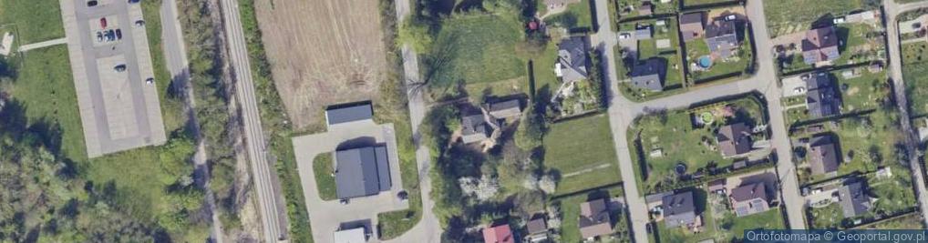 Zdjęcie satelitarne Cieszyńska ul.