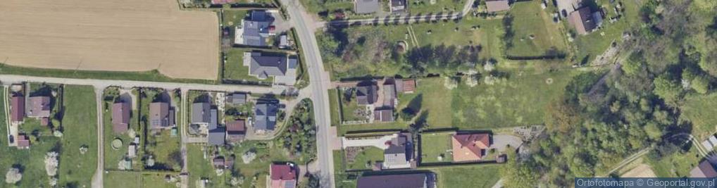 Zdjęcie satelitarne Cieszyńska ul.