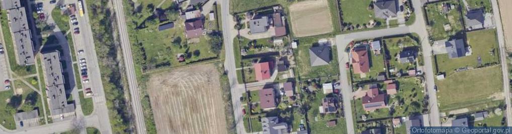Zdjęcie satelitarne Cieszyńska ul.