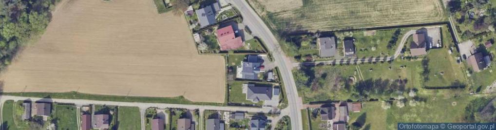 Zdjęcie satelitarne Cieszyńska ul.