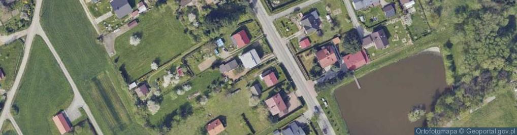 Zdjęcie satelitarne Cieszyńska ul.