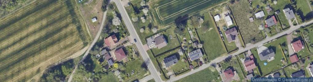 Zdjęcie satelitarne Cieszyńska ul.