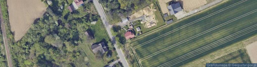 Zdjęcie satelitarne Cieszyńska ul.