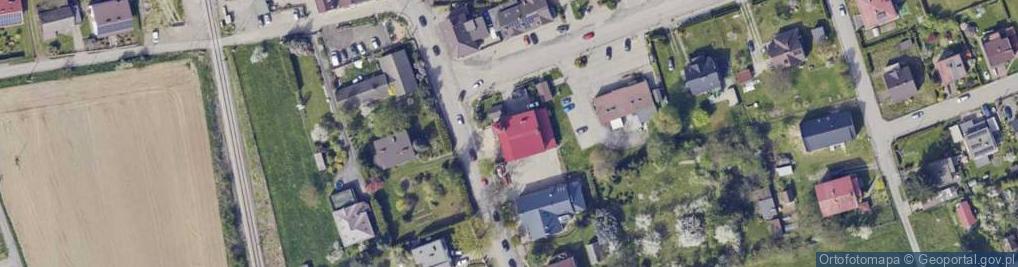 Zdjęcie satelitarne Cieszyńska ul.
