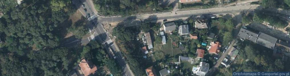 Zdjęcie satelitarne Cisowa ul.
