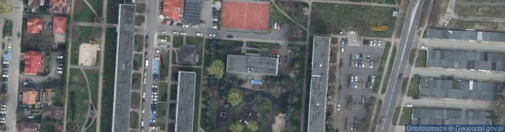Zdjęcie satelitarne Ciepła ul.