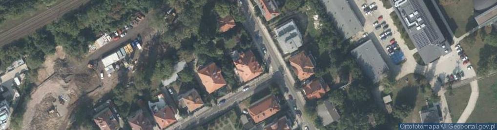 Zdjęcie satelitarne Cicha ul.