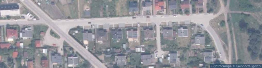 Zdjęcie satelitarne Cisowa ul.