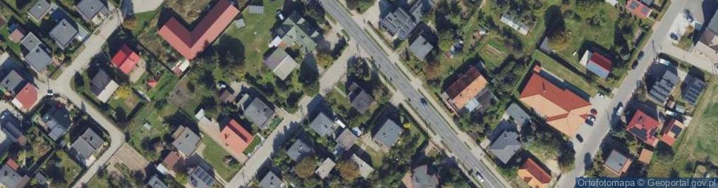 Zdjęcie satelitarne Cicha ul.
