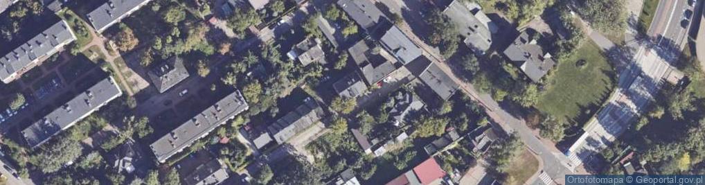 Zdjęcie satelitarne Cicha ul.