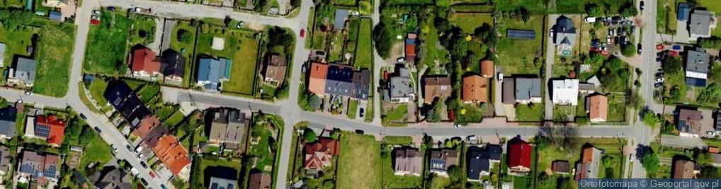 Zdjęcie satelitarne Cichego Maksymiliana, dr. ul.