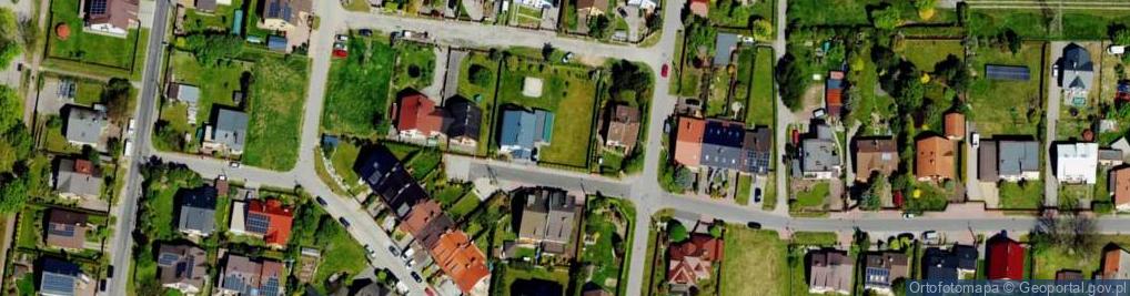 Zdjęcie satelitarne Cichego Maksymiliana, dr. ul.