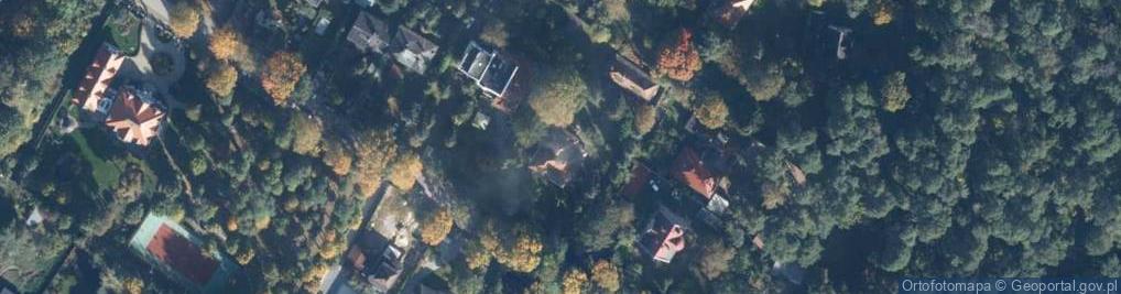 Zdjęcie satelitarne Cienista ul.
