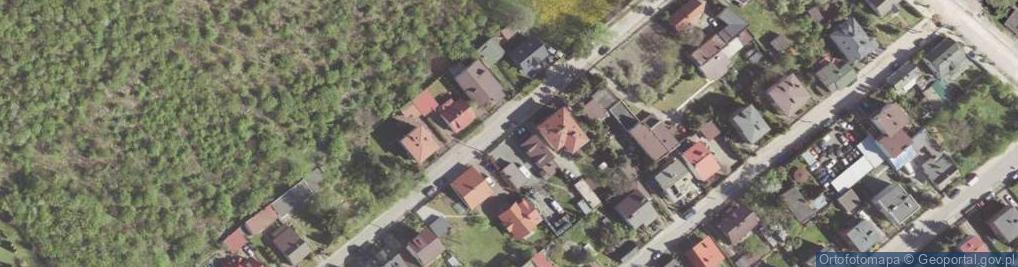 Zdjęcie satelitarne Ciemna ul.