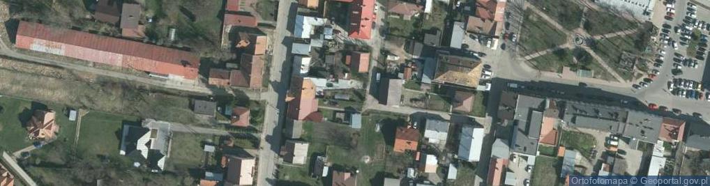 Zdjęcie satelitarne Cicha ul.