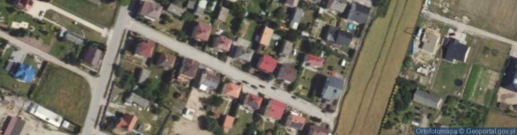 Zdjęcie satelitarne Cicha ul.