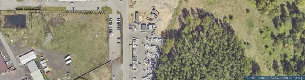 Zdjęcie satelitarne Ciepłownicza ul.