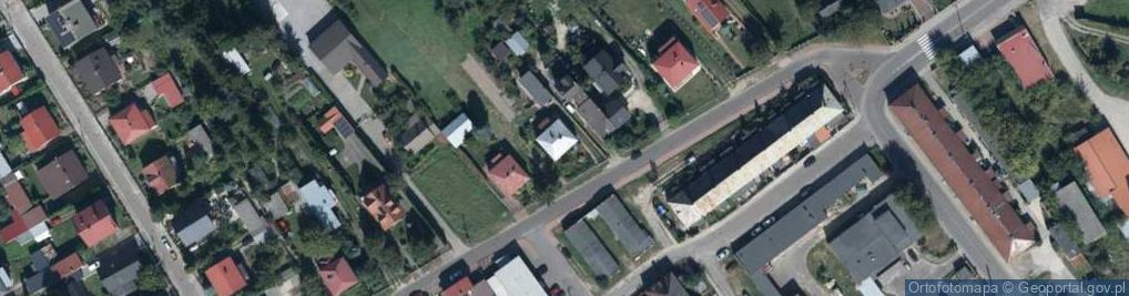 Zdjęcie satelitarne Cicha ul.