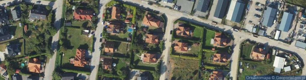 Zdjęcie satelitarne Cisowa ul.