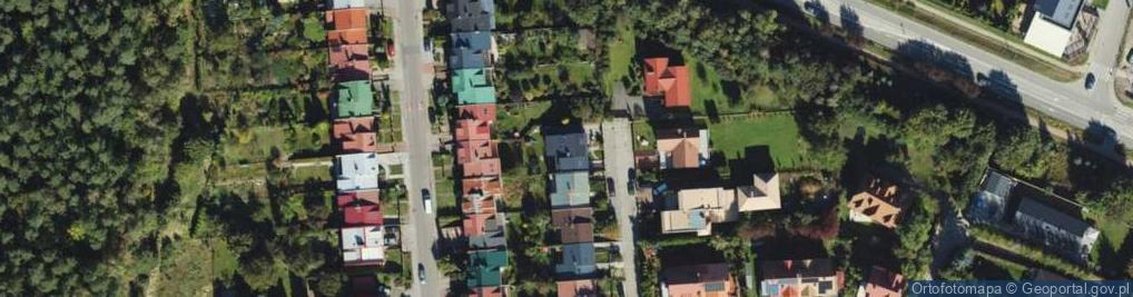 Zdjęcie satelitarne Cisowa ul.
