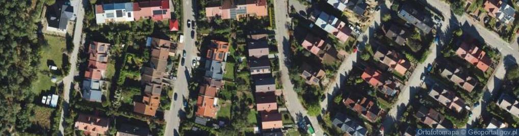 Zdjęcie satelitarne Cisowa ul.