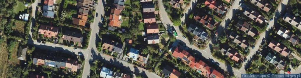 Zdjęcie satelitarne Cisowa ul.