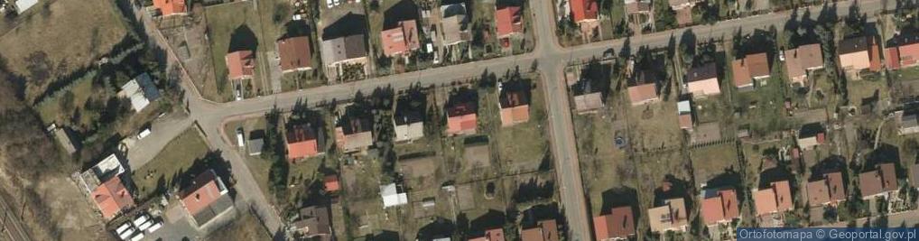 Zdjęcie satelitarne Cisowa ul.