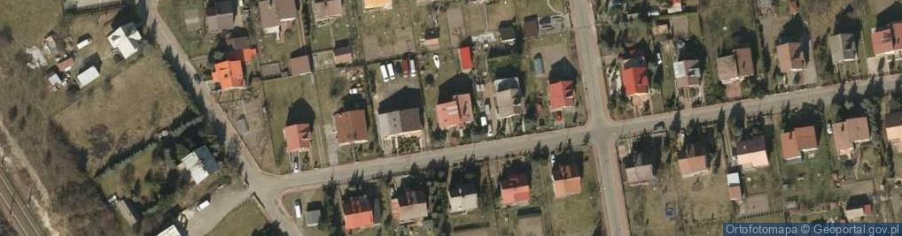 Zdjęcie satelitarne Cisowa ul.