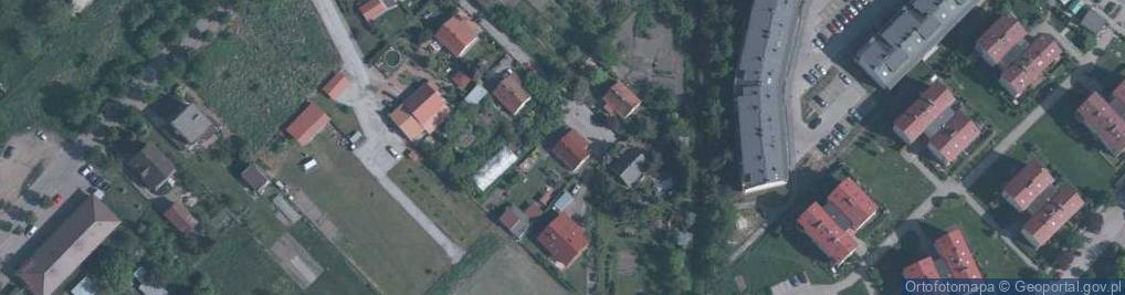 Zdjęcie satelitarne Cicha ul.