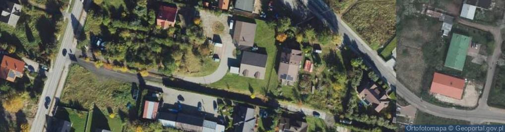 Zdjęcie satelitarne Cicha ul.