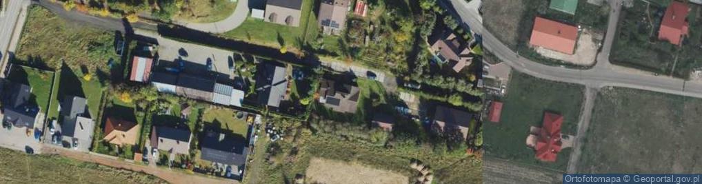 Zdjęcie satelitarne Cicha ul.