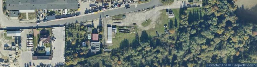 Zdjęcie satelitarne Cisowa ul.