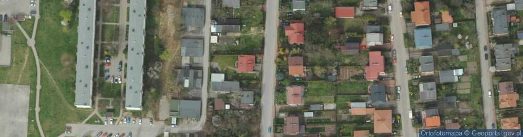 Zdjęcie satelitarne Cicha ul.