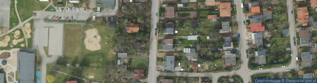 Zdjęcie satelitarne Cicha ul.